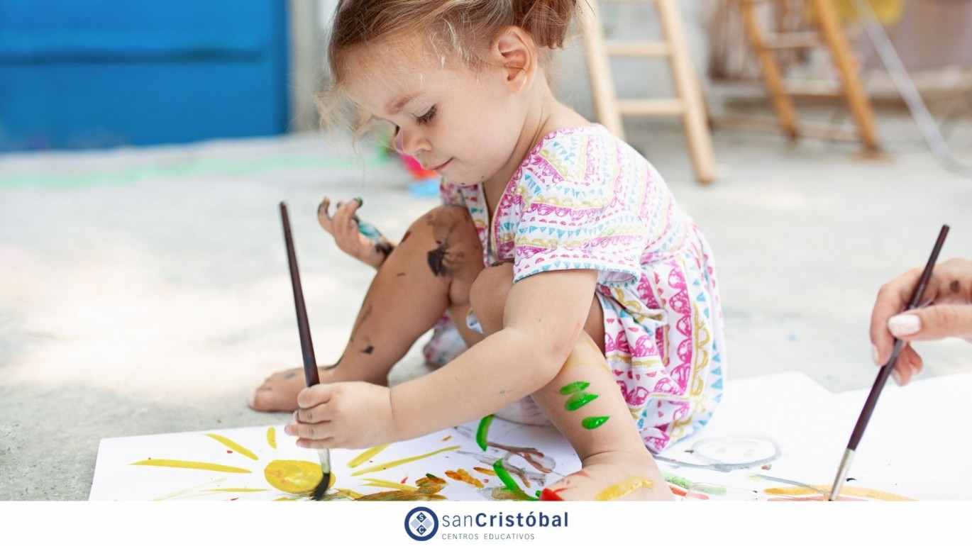 Beneficios para los niños de pintar con los dedos - Foto 1